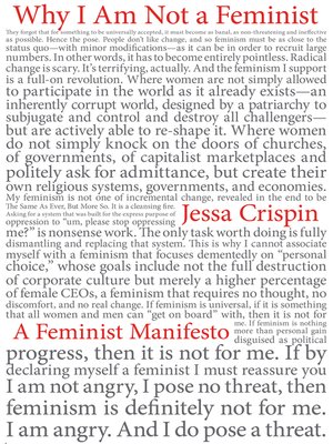 cover image of Why I Am Not a Feminist